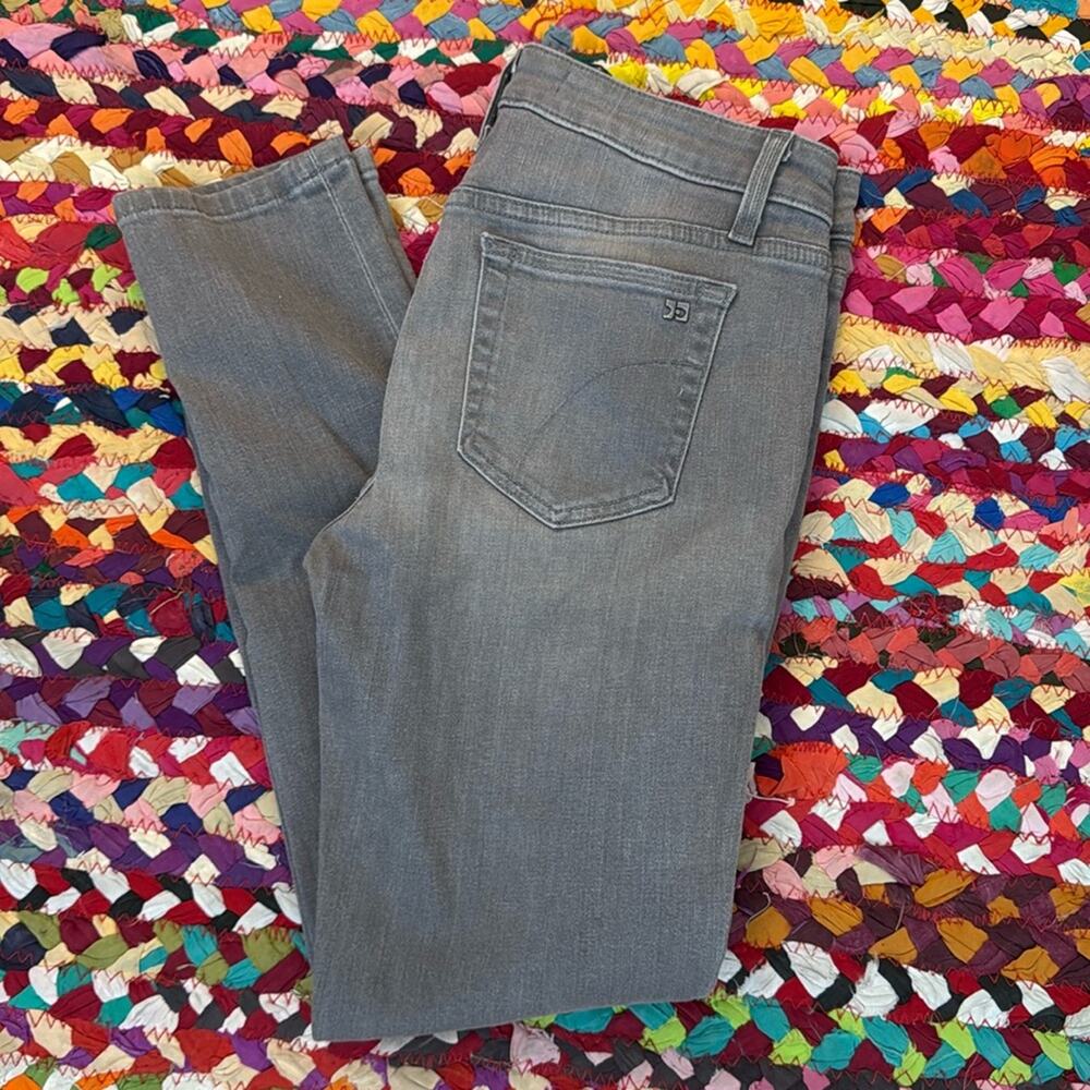 Joe’s Shelby Gray Skinny Ankle Denim Jeans